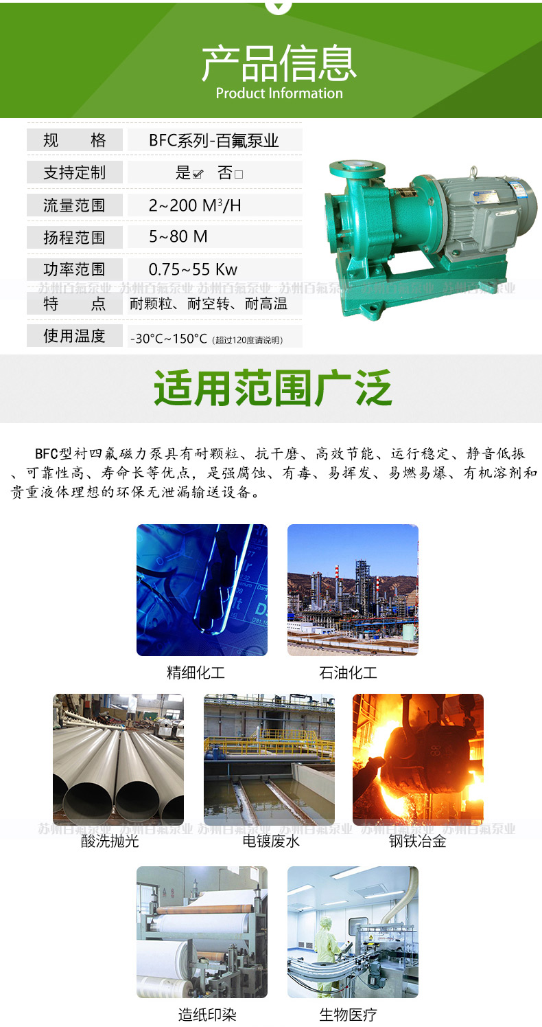 BFC型（xíng）襯（chèn）氟磁力泵（bèng）(圖（tú）3)